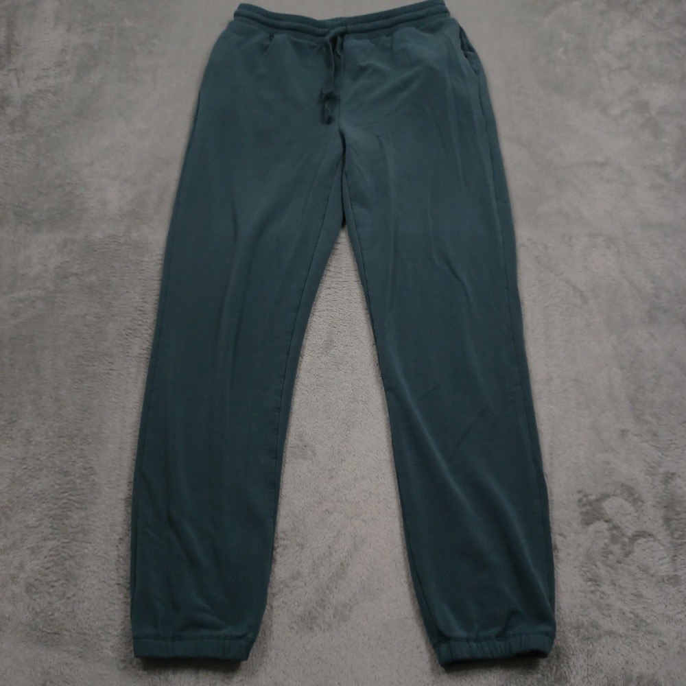 Madewell‎ Joggers Womens XS Green Fleece Drawstring Activewear Casual